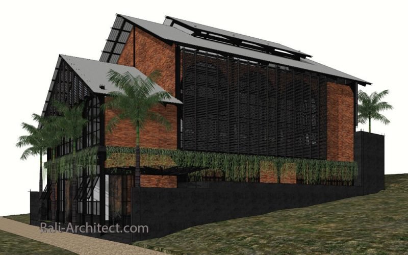 Architectural 3D Modeling Villa Batubolong