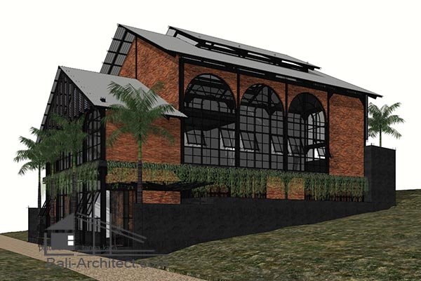Architectural 3D Modeling Villa Batubolong